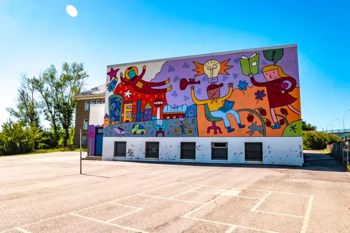 Scarboro community in Calgary